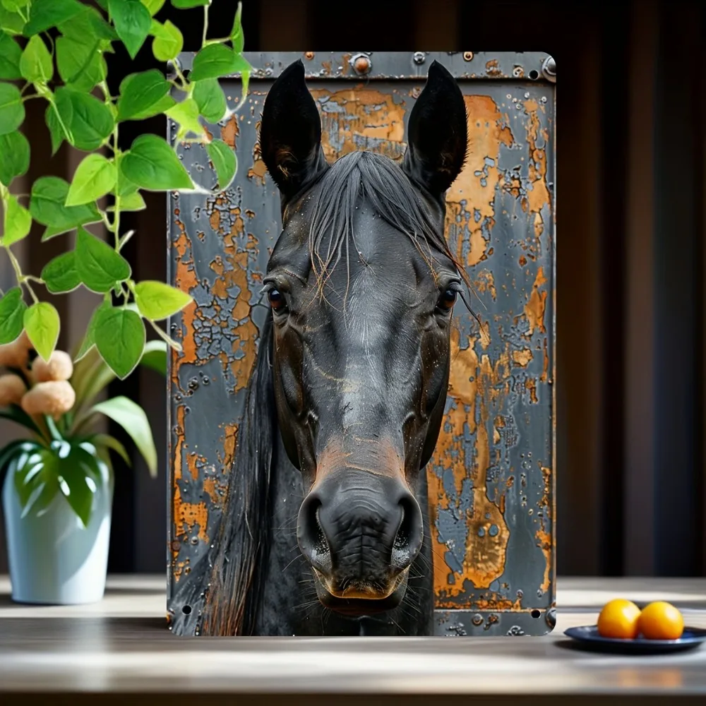 Placa de Metal Vintage 