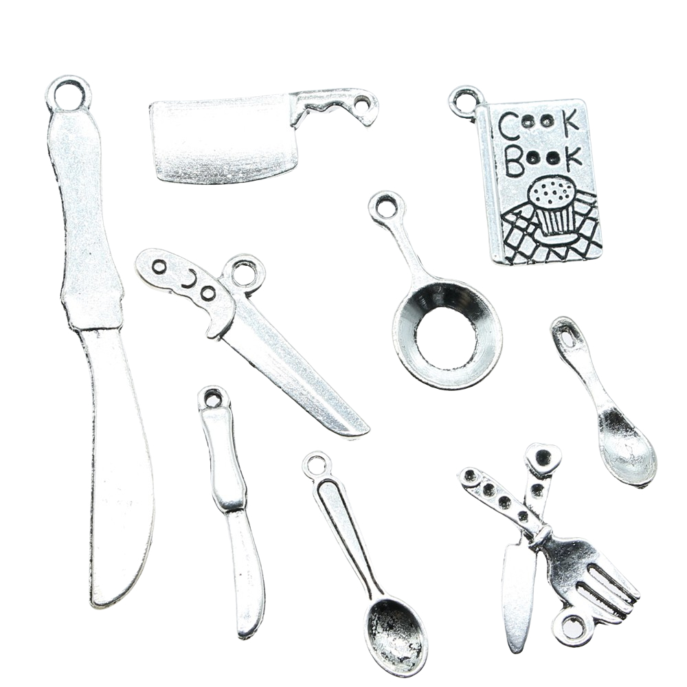 20 pçs encantos de utensílios  - Vintage Collectible Spoons avaliação e preço