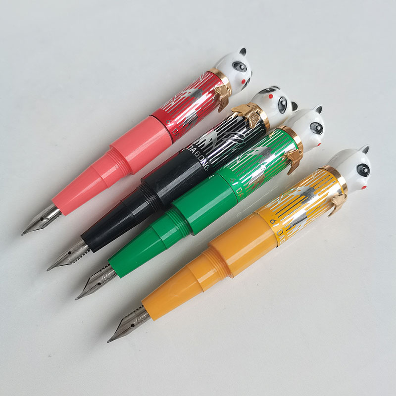 Irídio panda caneta curta para - Vintage Collectible Pens avaliação e preço