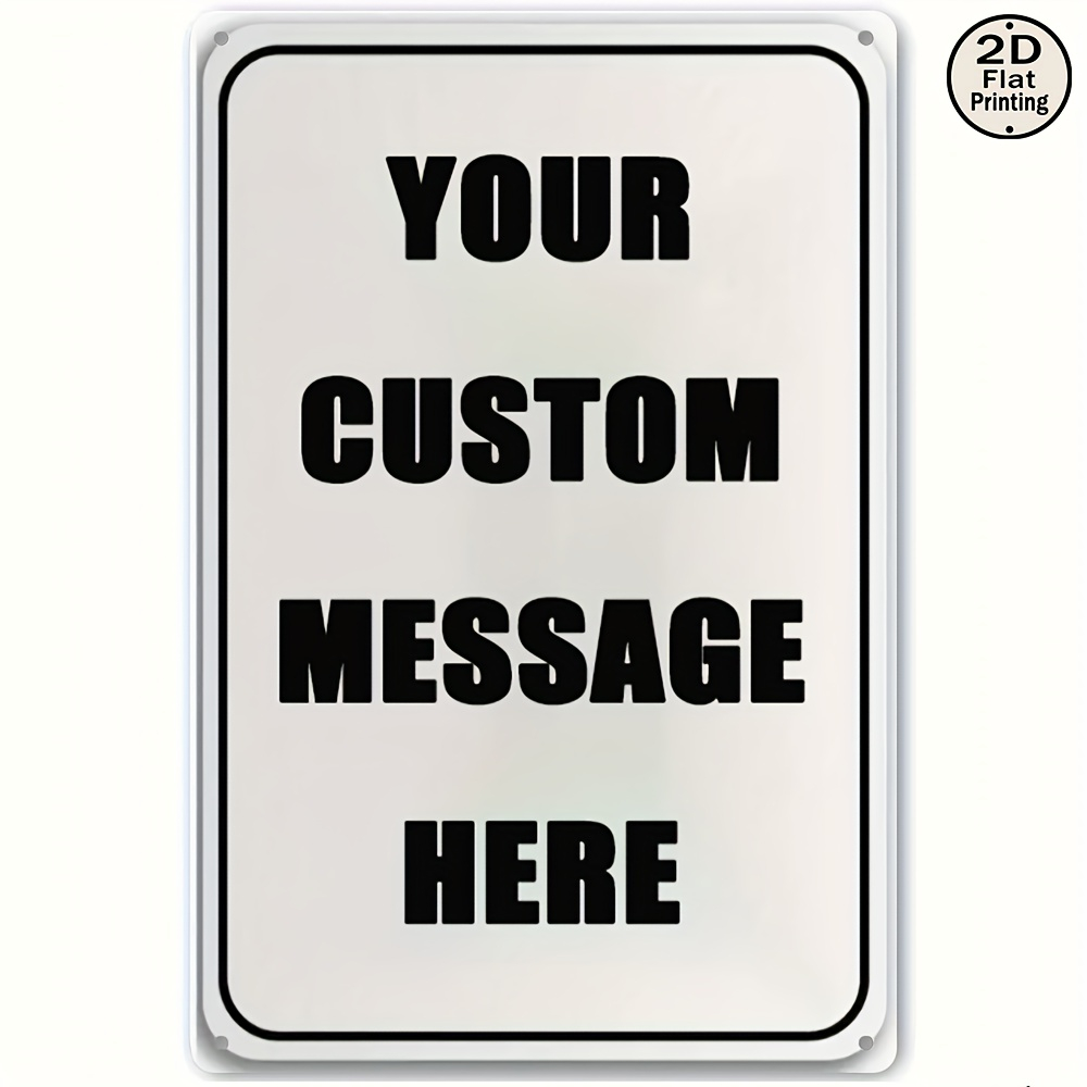 Placa de Metal Personalizada c - Vintage Collectible Plates avaliação e preço