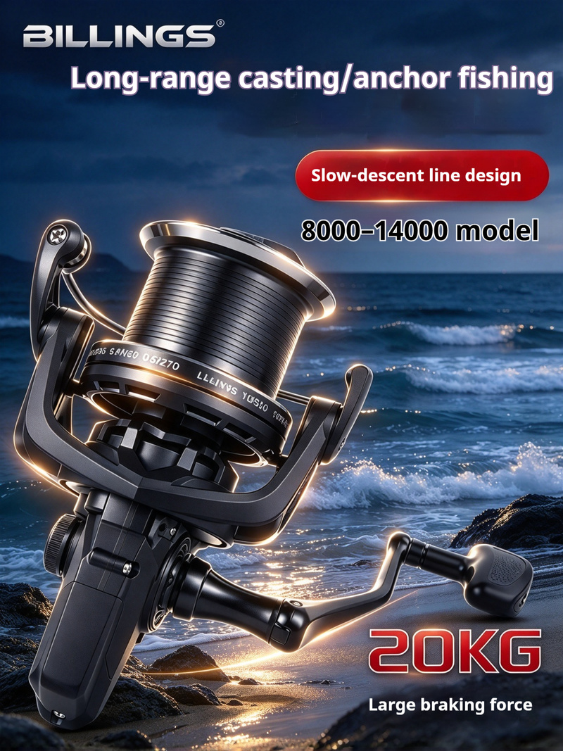 Carretilha de pesca BILLINGS,  - Developing Tank Reel avaliação e preço
